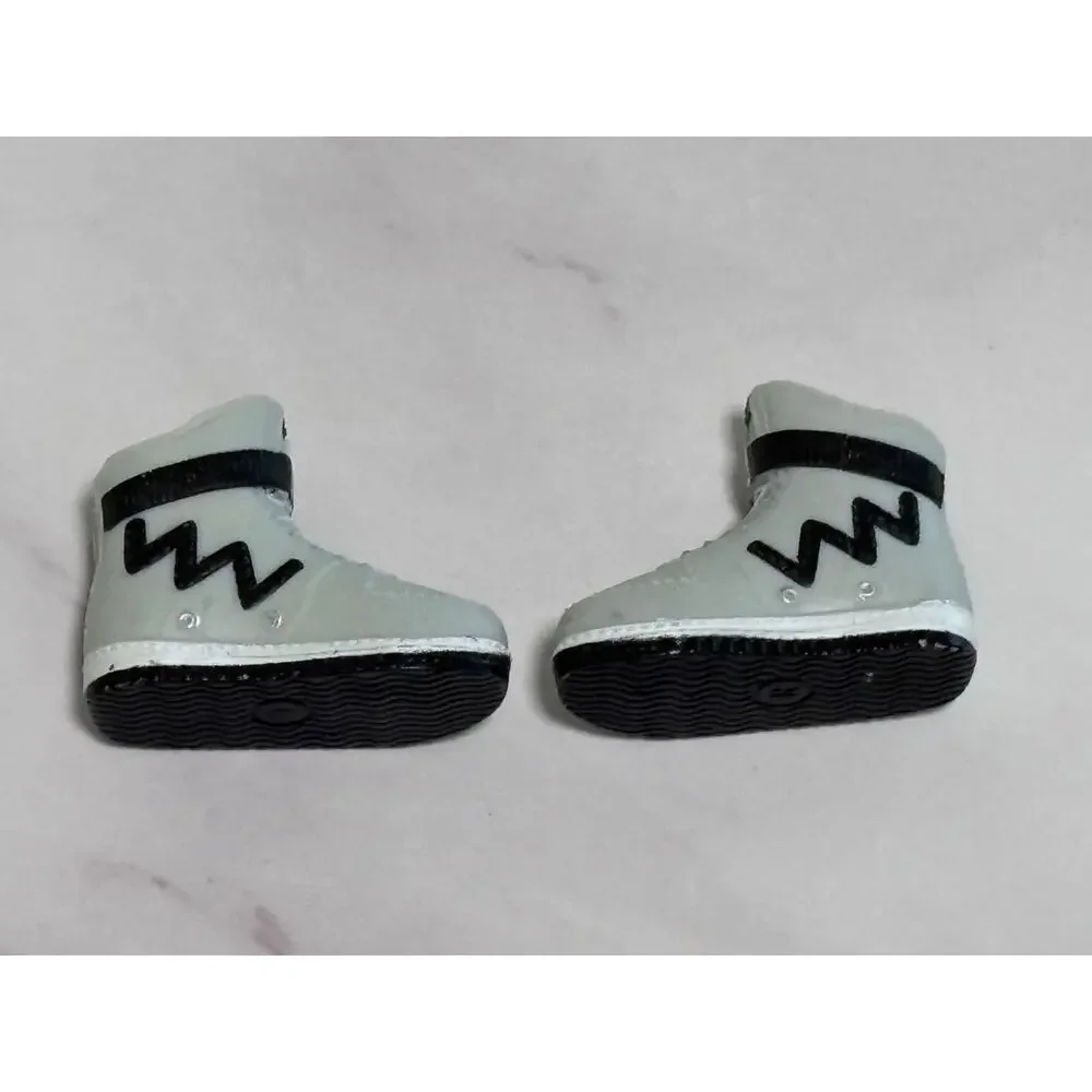LOL Surprise OMG Cool Lev Doll Sneakers Boots Shoes White Black